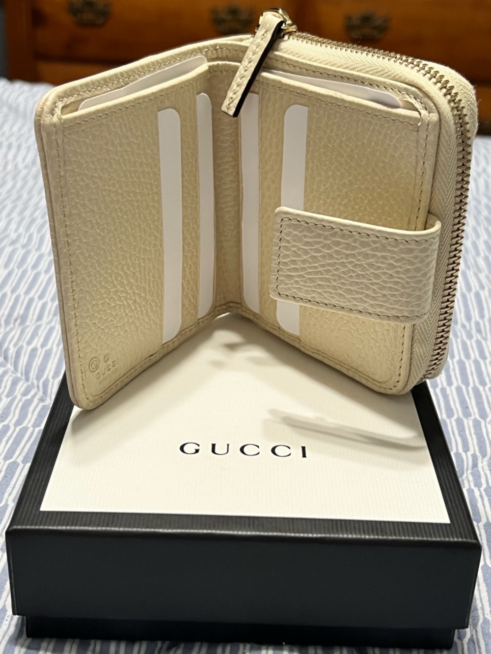 Gucci GG Guccisima Mini Bree Camera Bag Crossbody & Wallet Set. Brand New! - Picture 15 of 16